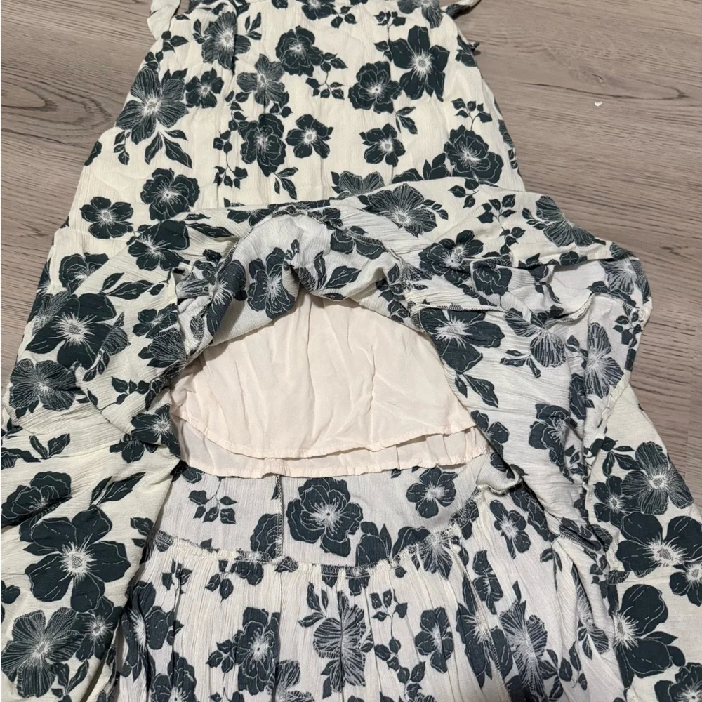 Abercrombie & Fitch Floral Maxi Dress XS Halter Boho Summer